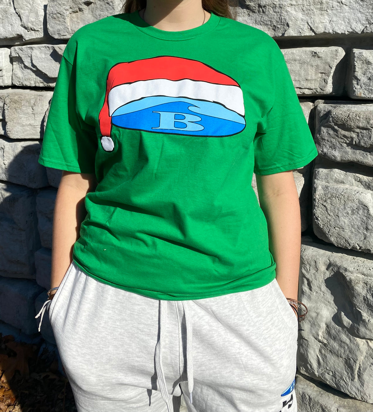 Holiday Oval B Tee