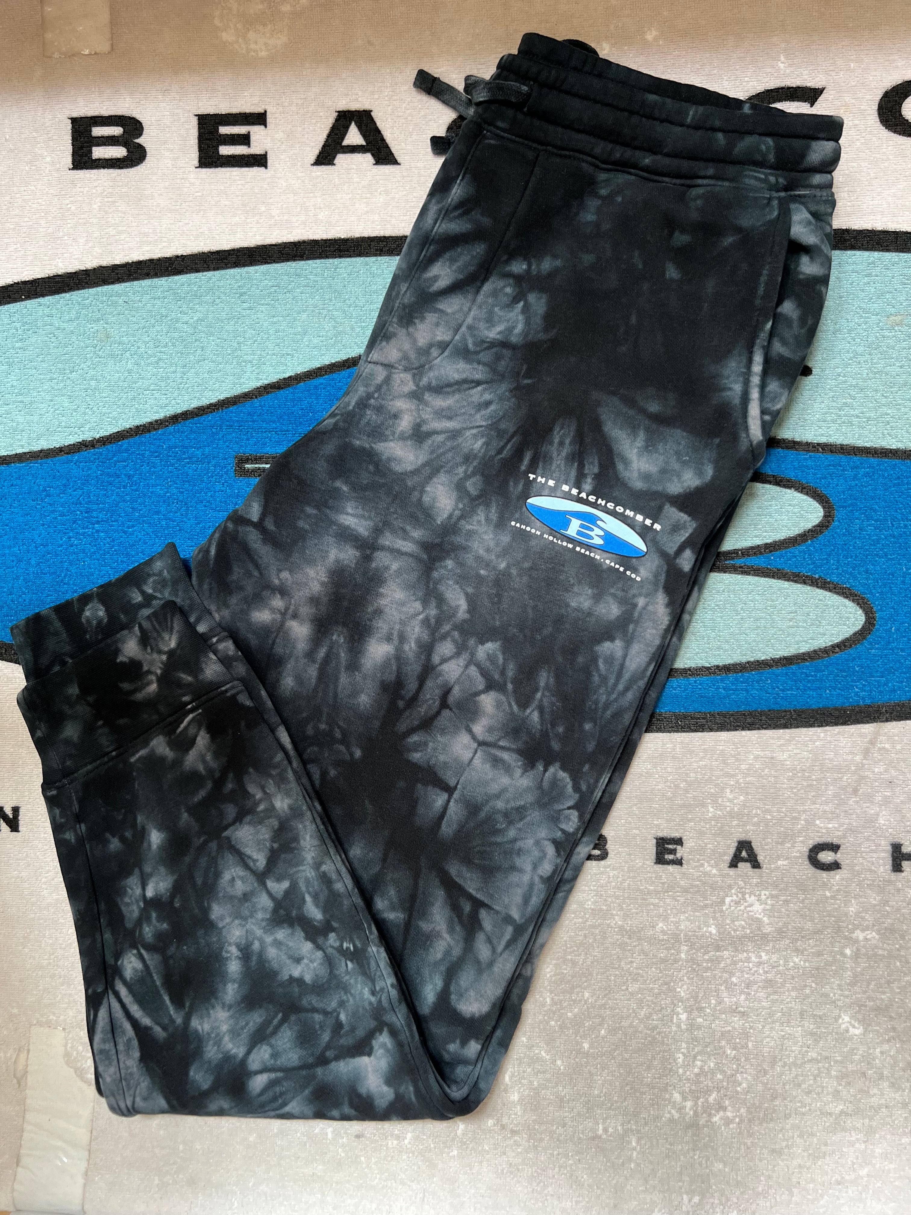 Black tie dye sales sweatpants